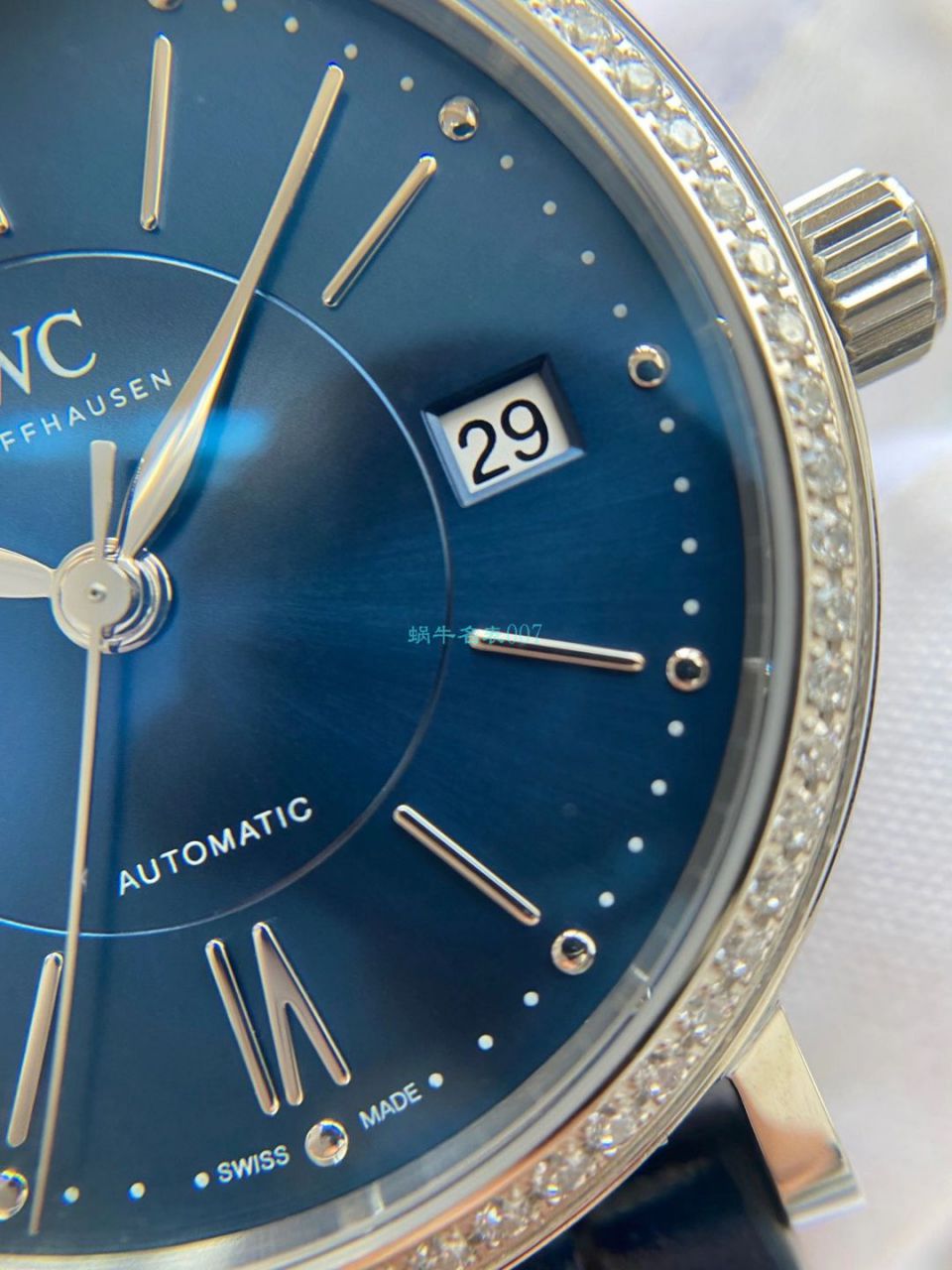 【 Video analysis  IWC 哪家复刻表做的 Best 】V7 Factory IWC高仿 IWC 柏涛菲诺女装IW458111 wrist watch  / WG599