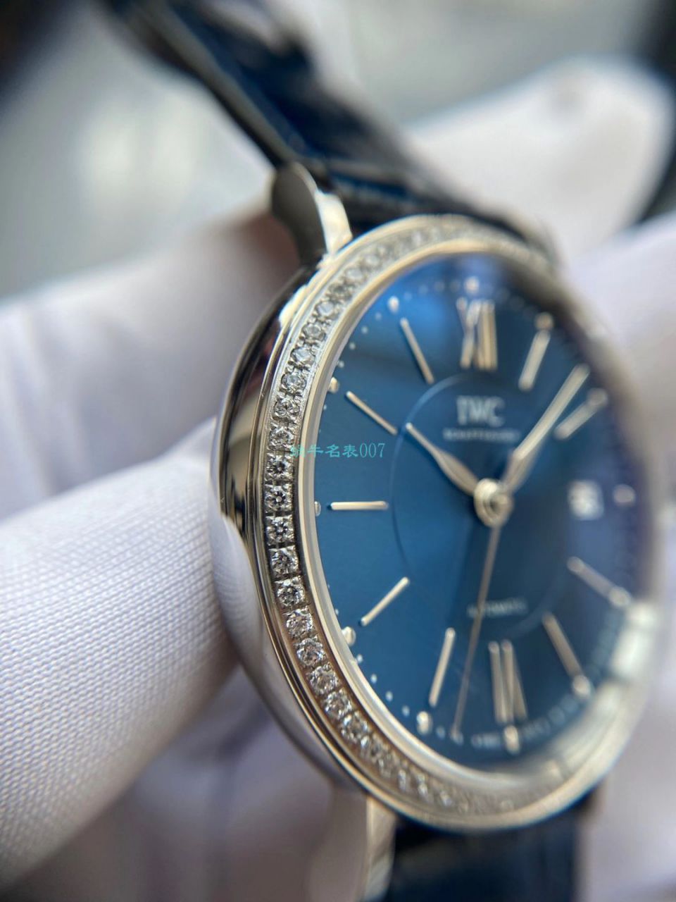 【 Video analysis  IWC 哪家复刻表做的 Best 】V7 Factory IWC高仿 IWC 柏涛菲诺女装IW458111 wrist watch  / WG599
