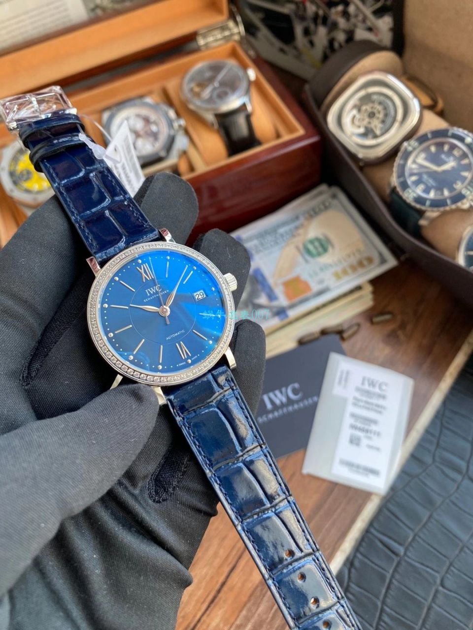 【 Video analysis  IWC 哪家复刻表做的 Best 】V7 Factory IWC高仿 IWC 柏涛菲诺女装IW458111 wrist watch  / WG599