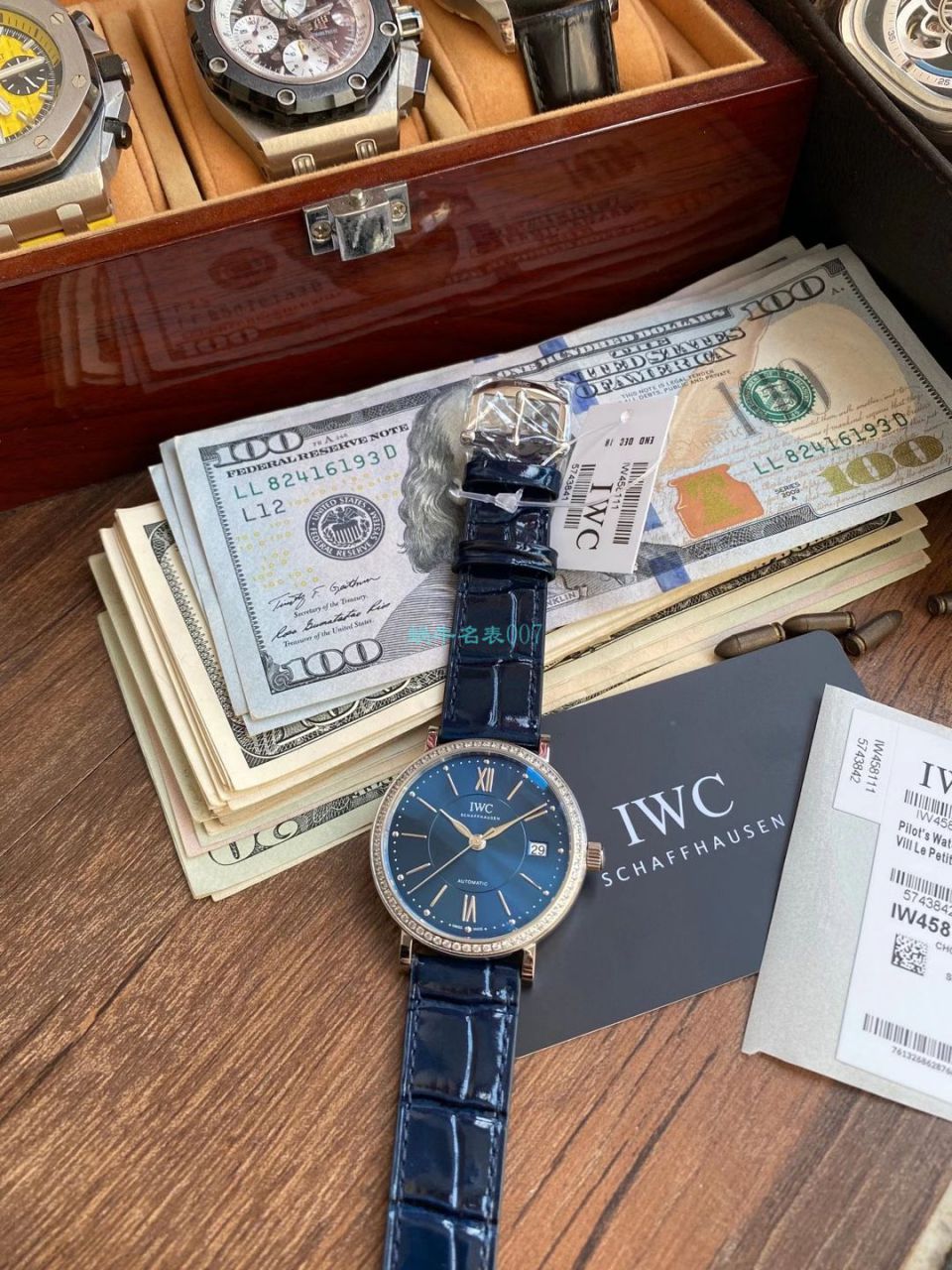 【 Video analysis  IWC 哪家复刻表做的 Best 】V7 Factory IWC高仿 IWC 柏涛菲诺女装IW458111 wrist watch  / WG599