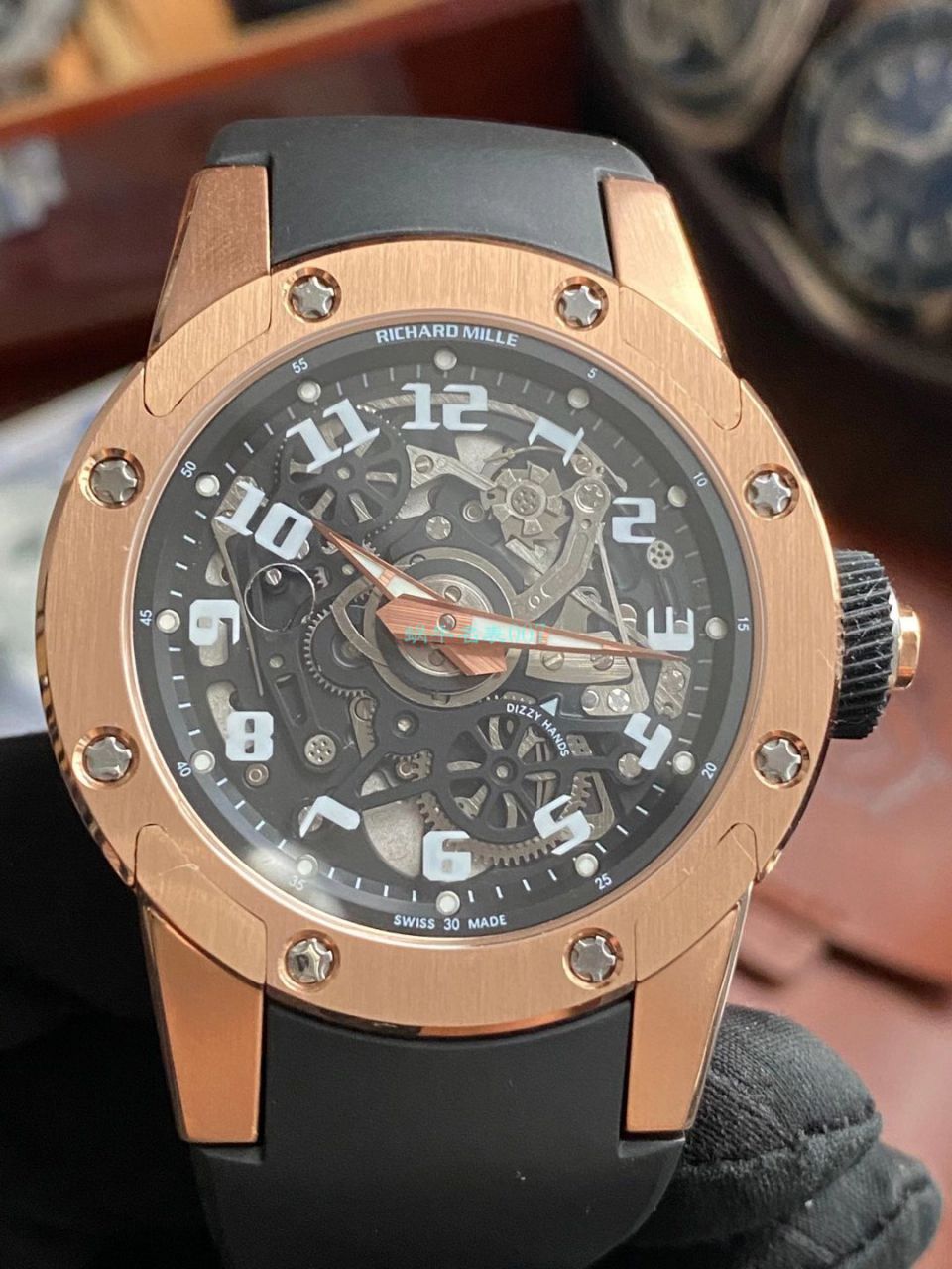 V9 RICHARD MILLE Richard Mille RM 63-01一比一 top 精仿手表 Dizzy Hands男装自动机械 wrist watch  / RM 63-01V9