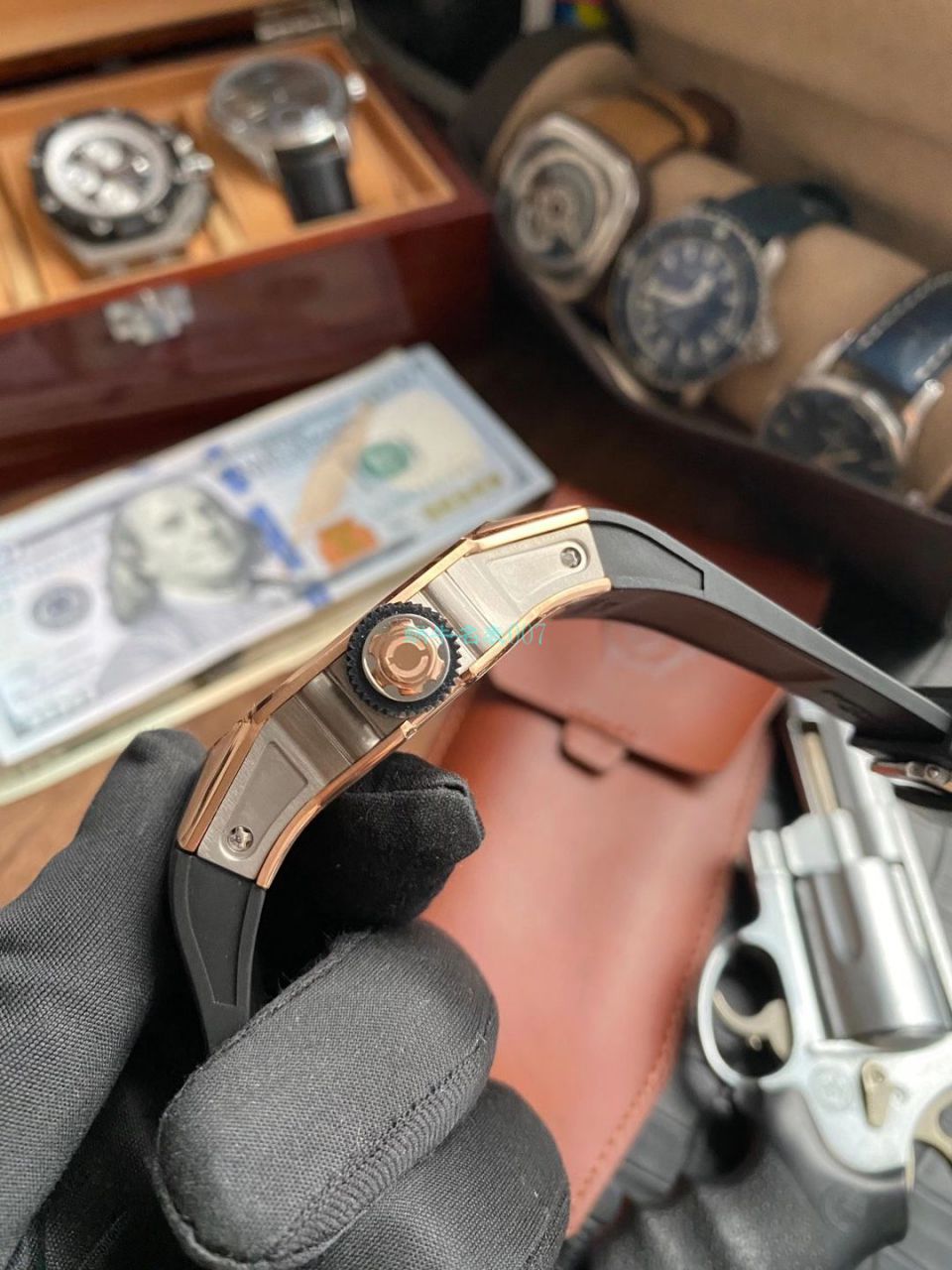 V9 RICHARD MILLE Richard Mille RM 63-01一比一 top 精仿手表 Dizzy Hands男装自动机械 wrist watch  / RM 63-01V9