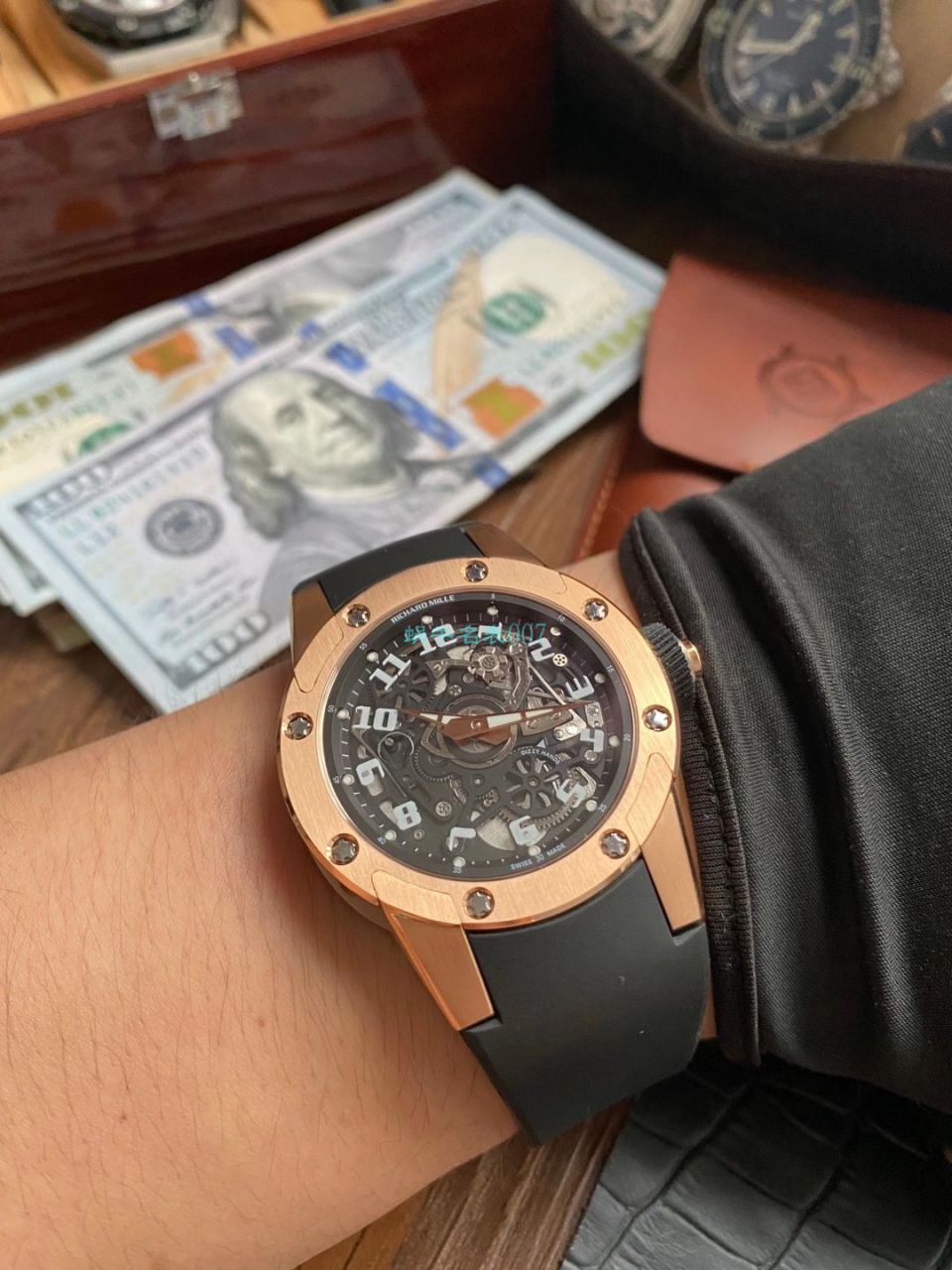 V9 RICHARD MILLE Richard Mille RM 63-01一比一 top 精仿手表 Dizzy Hands男装自动机械 wrist watch  / RM 63-01V9