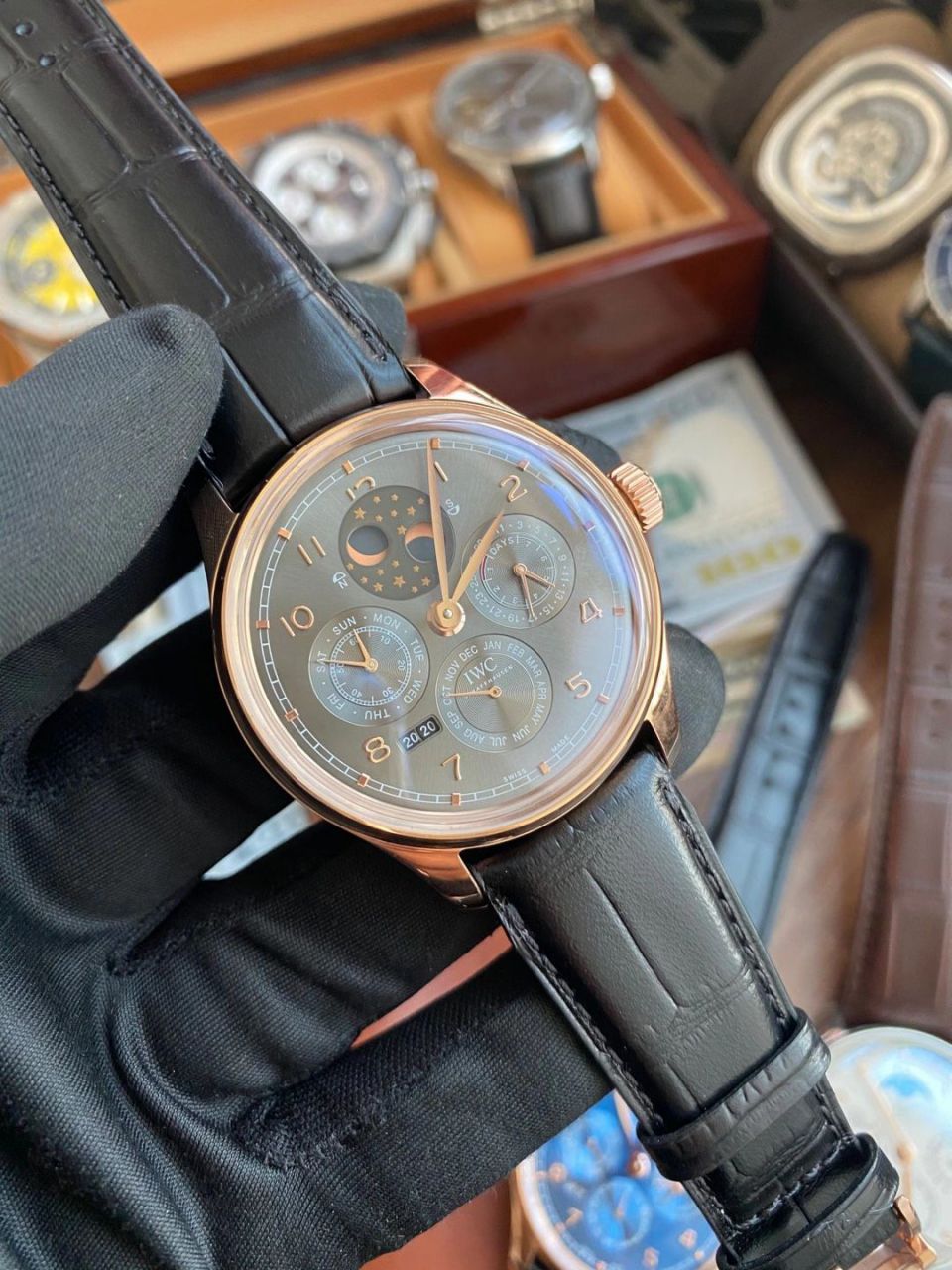 V9 Factory 官网 top 高仿 IWC 葡萄牙万年历IW503401，IW502213，IW502305 wrist watch  / WG532