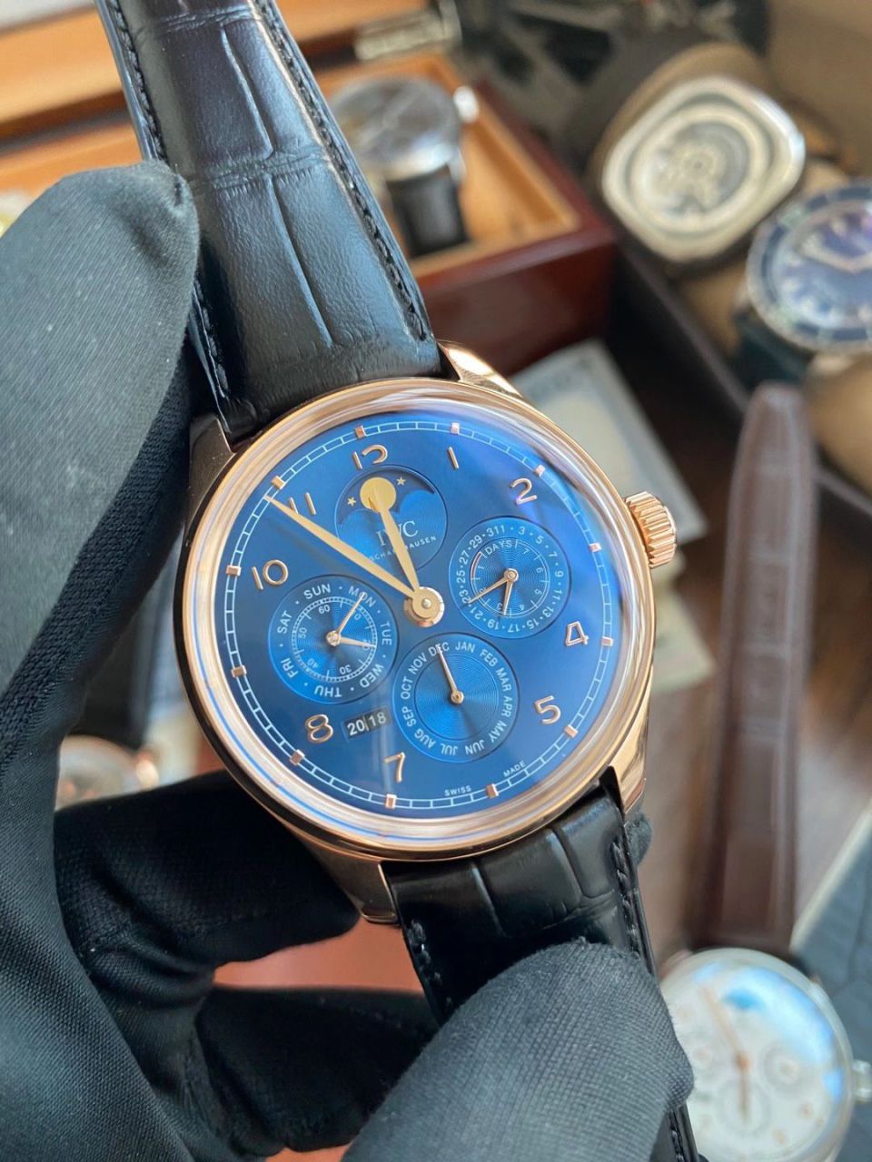 V9 Factory 官网 top 高仿 IWC 葡萄牙万年历IW503401，IW502213，IW502305 wrist watch  / WG532