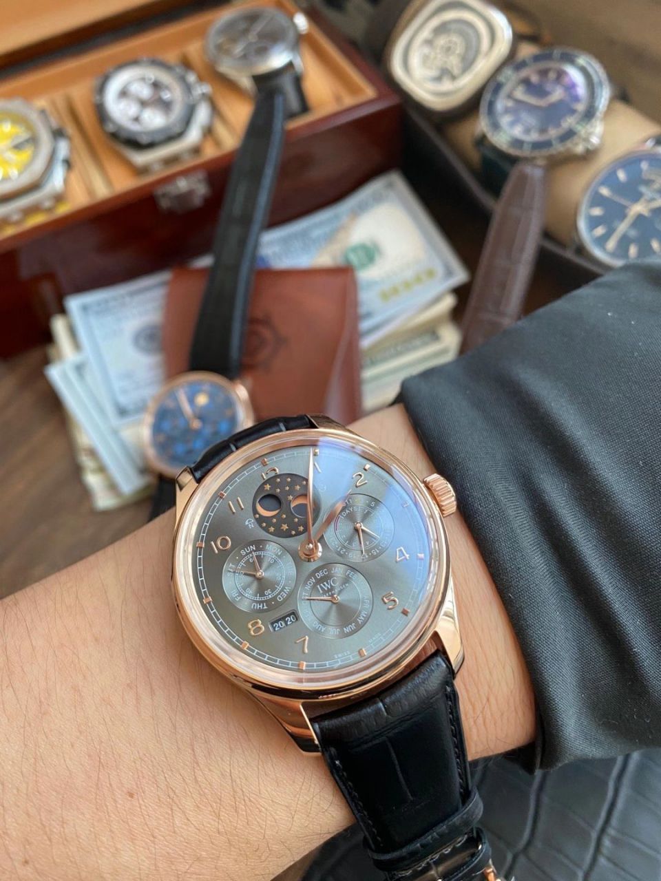 V9 Factory 官网 top 高仿 IWC 葡萄牙万年历IW503401，IW502213，IW502305 wrist watch  / WG532