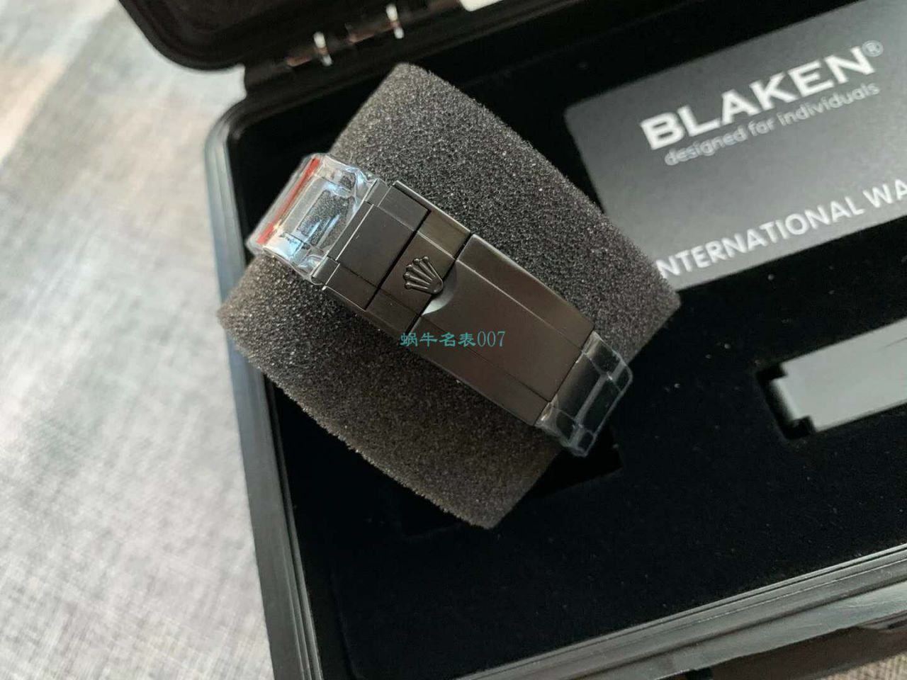 【IPK Factory  Rolex  Ditongna 】Blaken改装磨砂碳化黑 wrist watch 以N Factory 超级4130 Ditongna 为基础 / R686