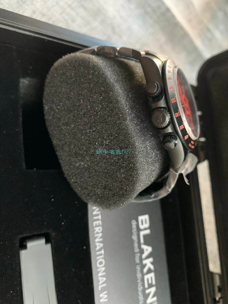 【IPK Factory  Rolex  Ditongna 】Blaken改装磨砂碳化黑 wrist watch 以N Factory 超级4130 Ditongna 为基础 / R686