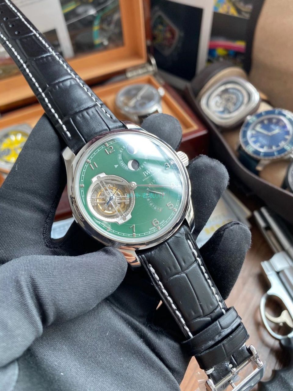 BBR Factory  IWC 一比一 top 高仿 Tourbillon 手表IW590110 wrist watch  / WG601