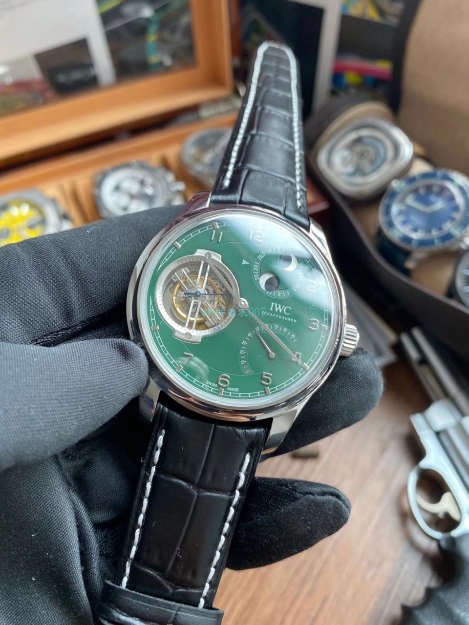 BBR Factory  IWC 一比一 top 高仿 Tourbillon 手表IW590110 wrist watch  / WG601