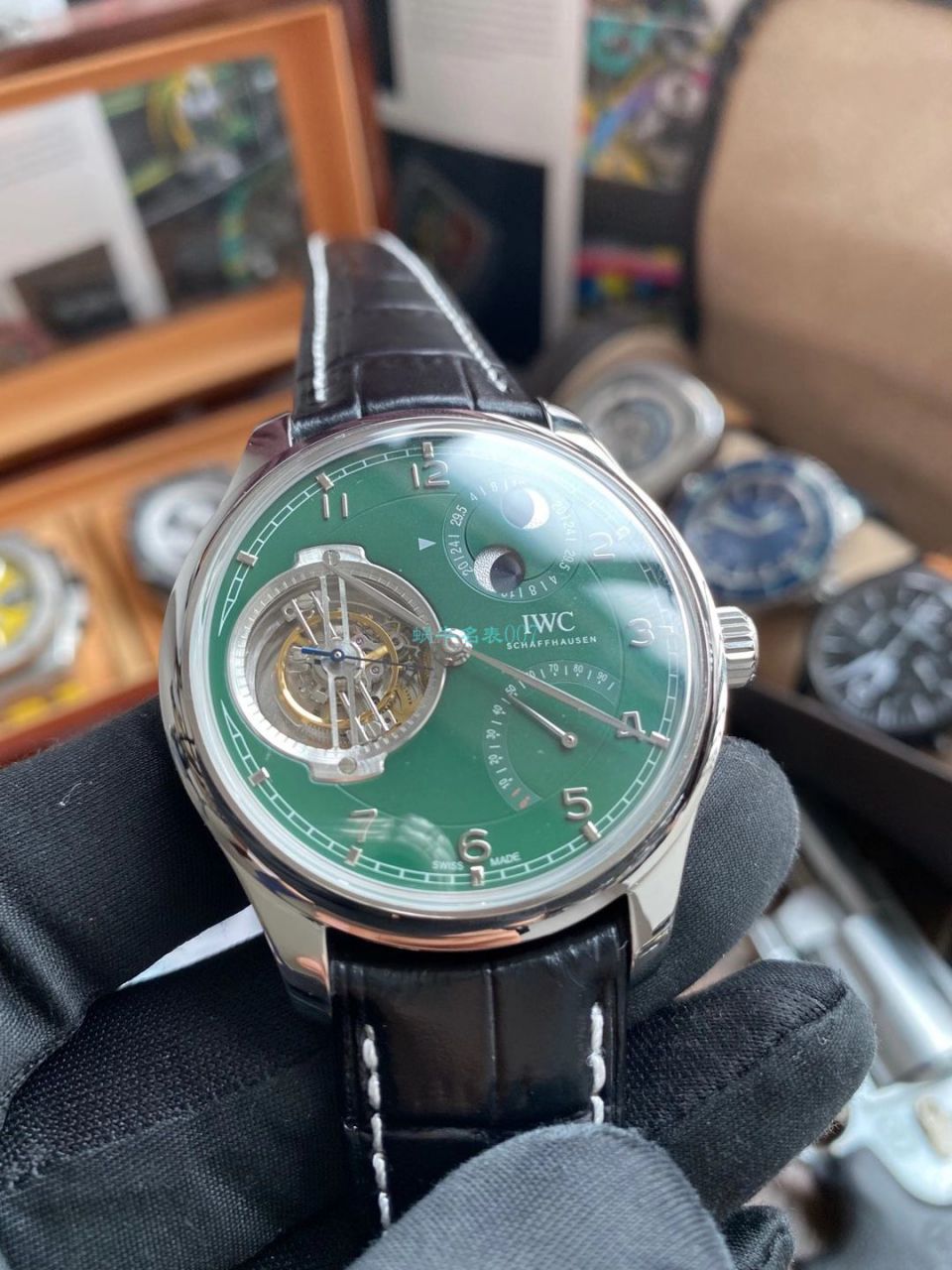 BBR Factory  IWC 一比一 top 高仿 Tourbillon 手表IW590110 wrist watch  / WG601