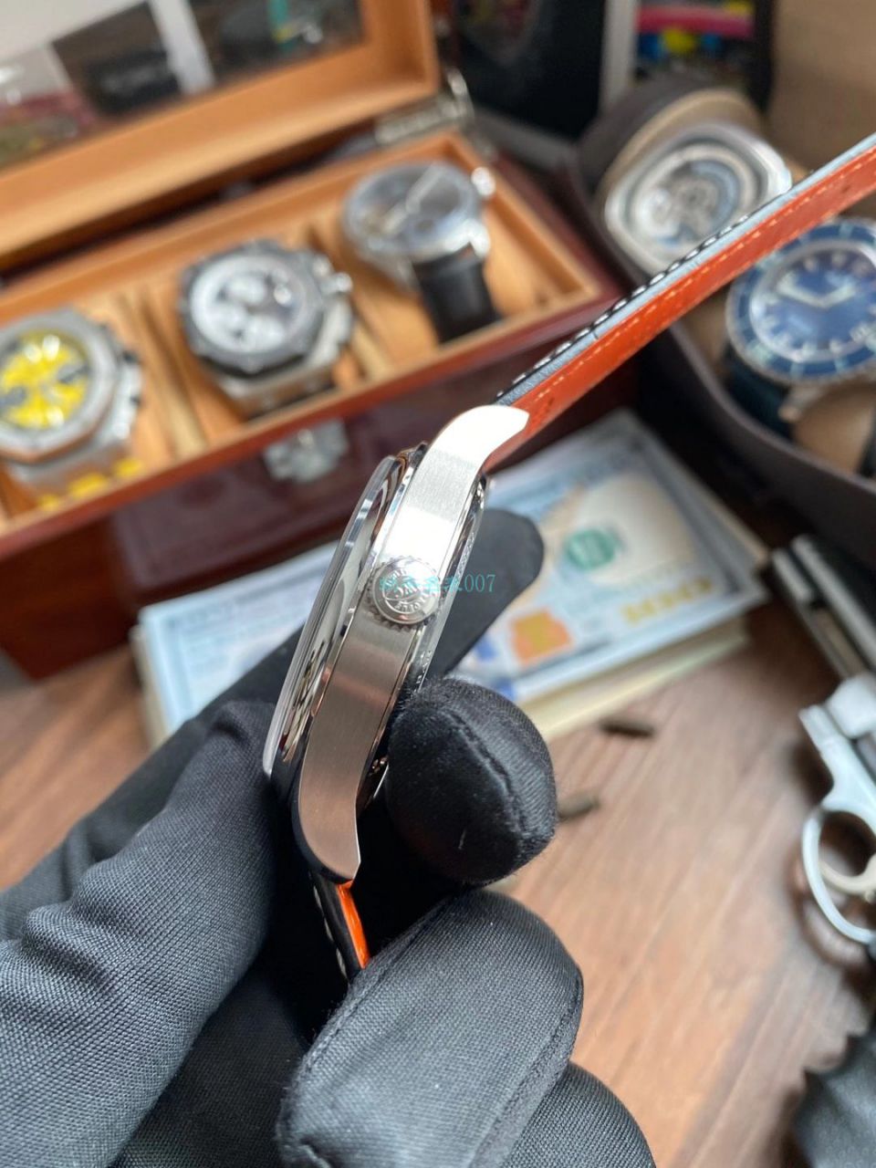 BBR Factory  IWC 周年纪念 Tourbillon  top 复刻高仿IW590202 wrist watch  / WG602