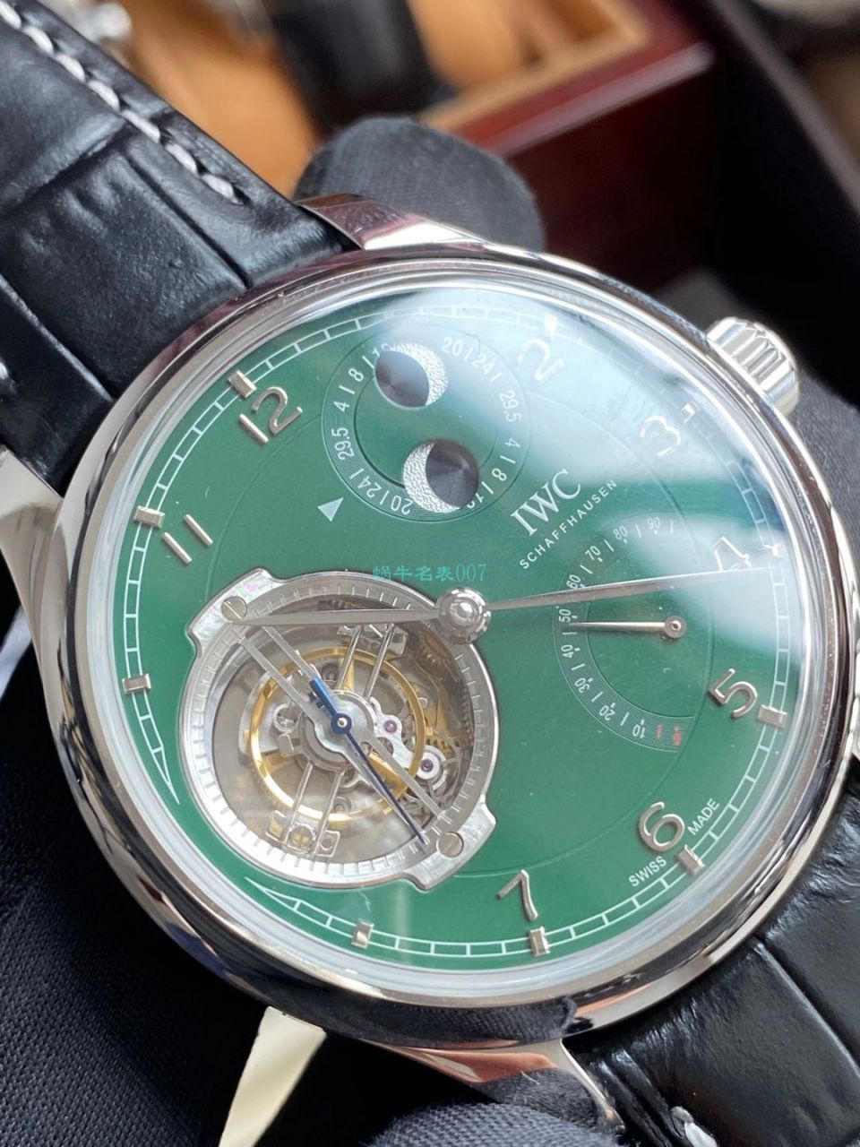 BBR Factory  IWC 一比一 top 高仿 Tourbillon 手表IW590110 wrist watch  / WG601