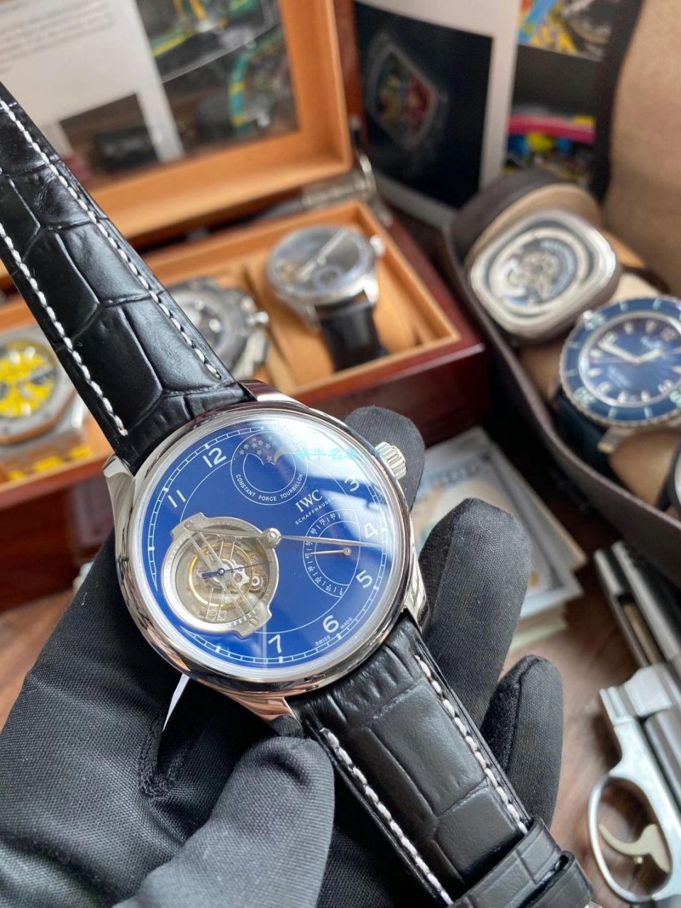 BBR Factory IWC IWC 150周年纪念复刻高仿 Tourbillon IW590203 wrist watch  / WG600