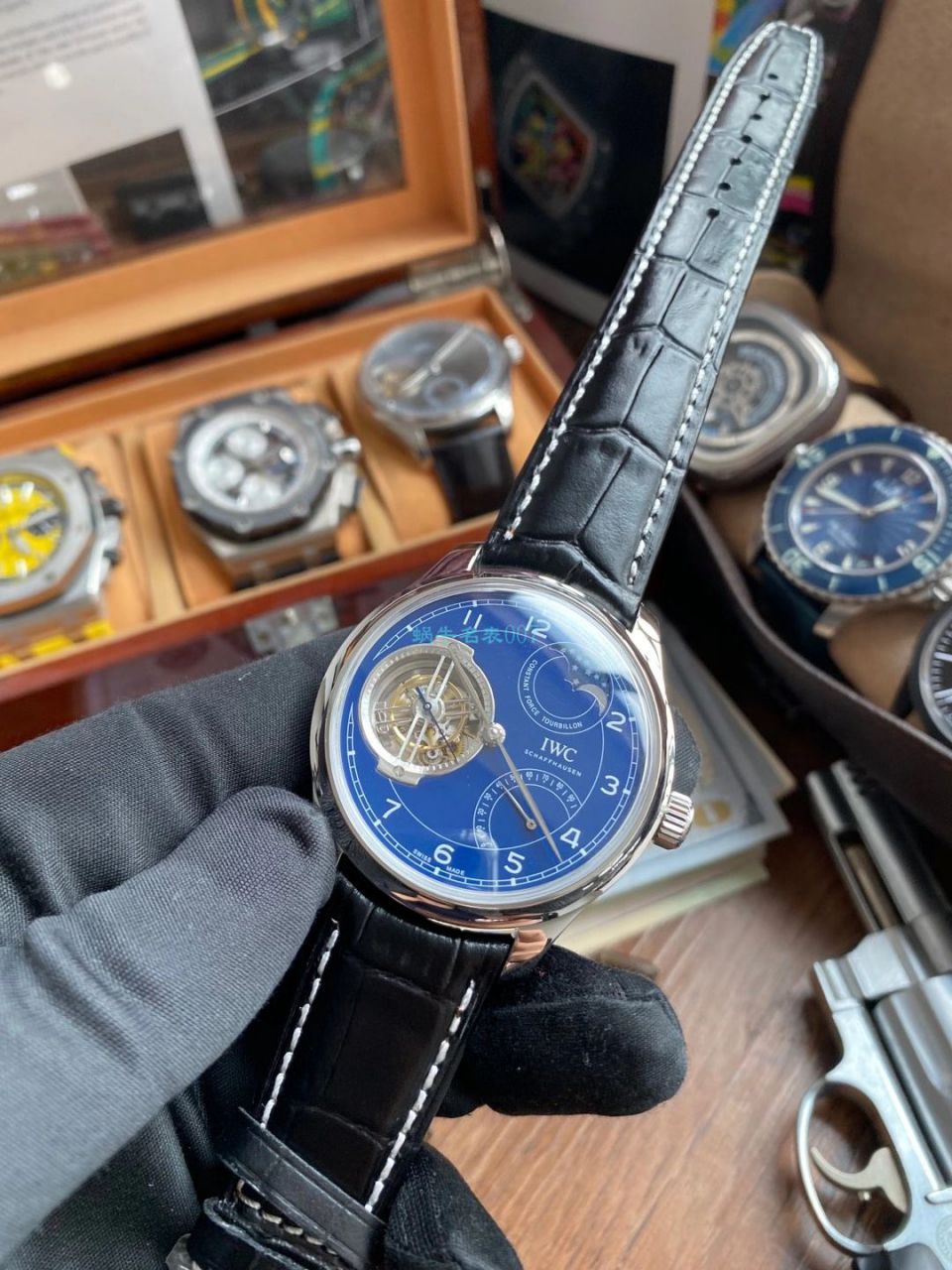 BBR Factory IWC IWC 150周年纪念复刻高仿 Tourbillon IW590203 wrist watch  / WG600
