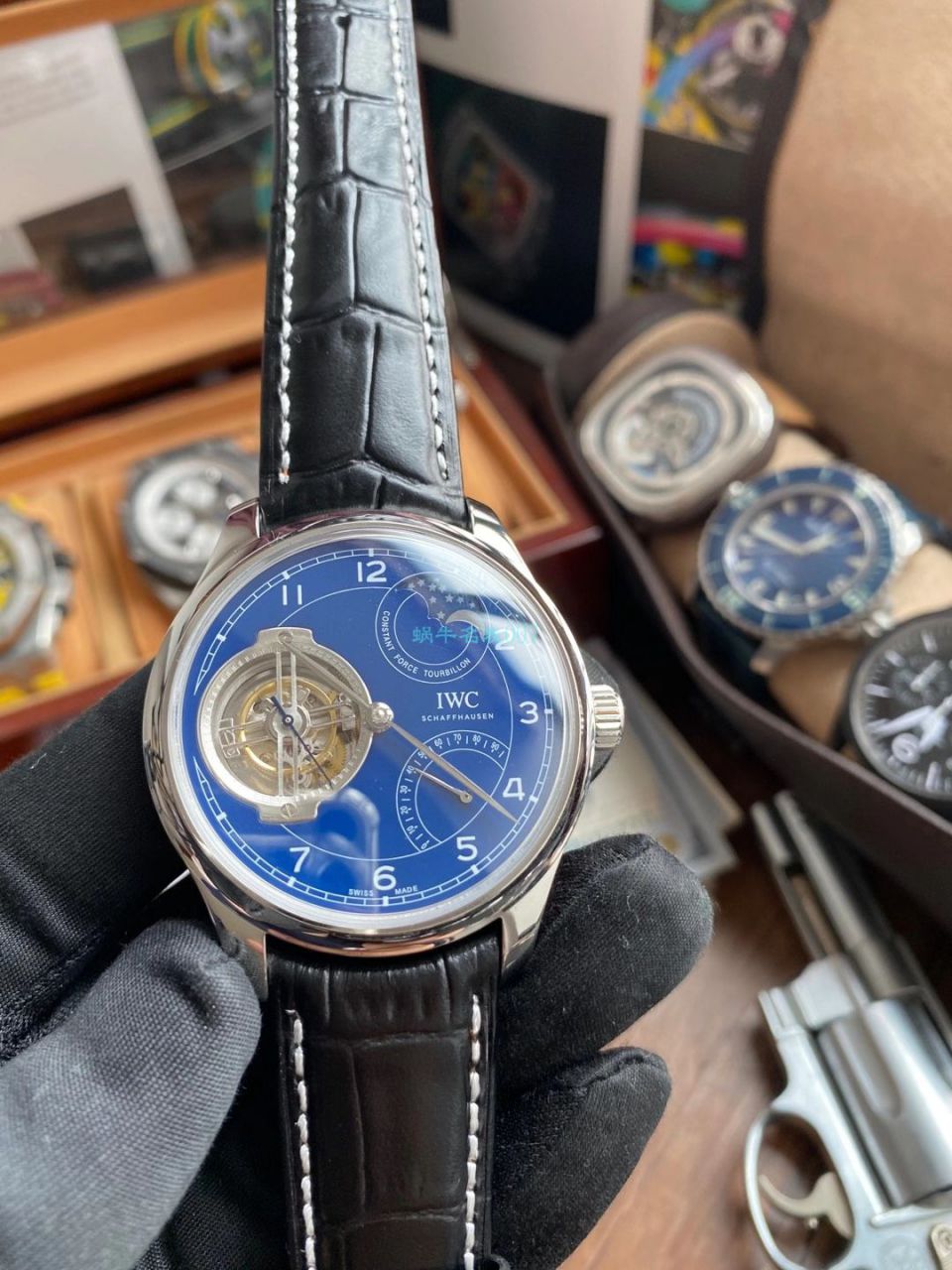 BBR Factory IWC IWC 150周年纪念复刻高仿 Tourbillon IW590203 wrist watch  / WG600