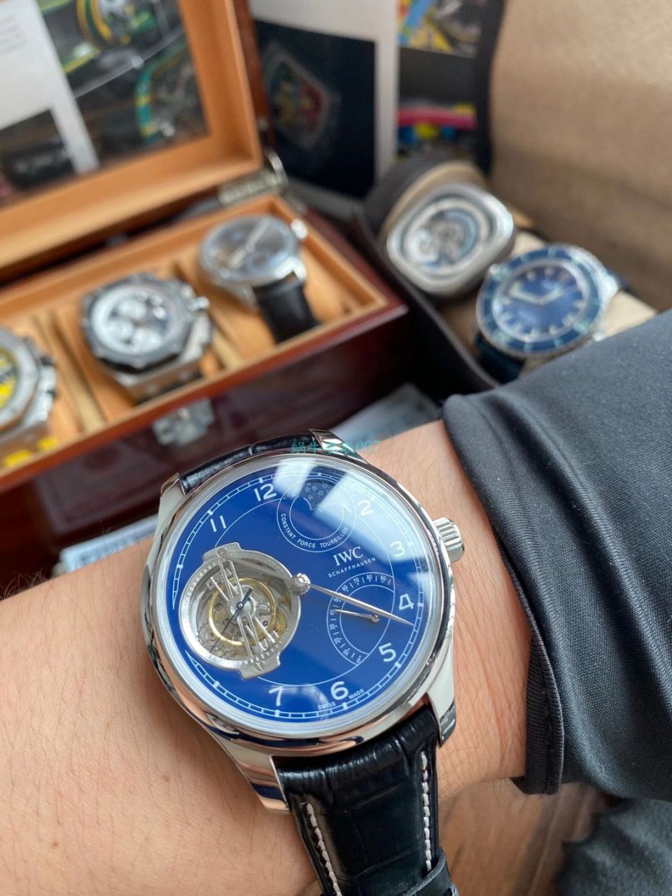 BBR Factory IWC IWC 150周年纪念复刻高仿 Tourbillon IW590203 wrist watch  / WG600