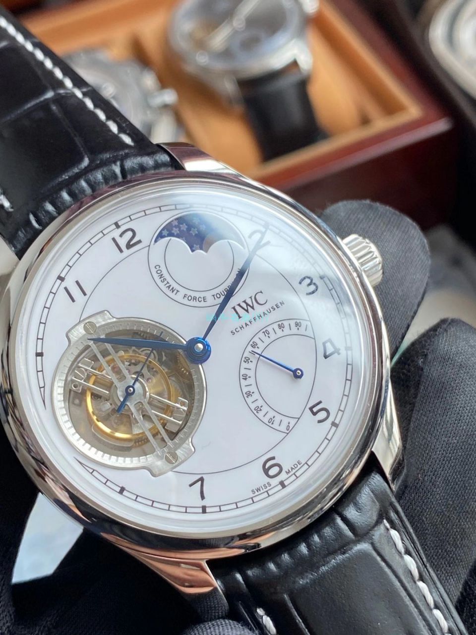 BBR Factory  IWC 150周年纪念 Tourbillon 复刻高仿IW590203、IW590202、IW590110 wrist watch  / WG598