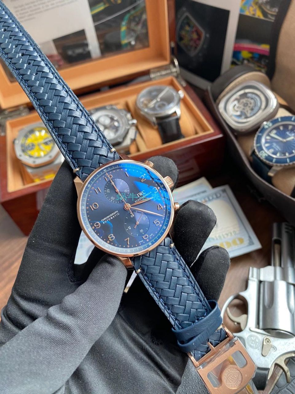 【 Video analysis 】YL Factory  IWC 背透葡计一比一 top 高仿复刻手表IW371614 wrist watch  / WG603