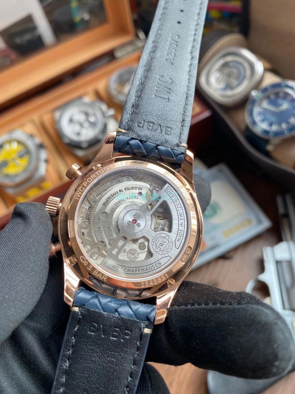 【 Video analysis 】YL Factory  IWC 背透葡计一比一 top 高仿复刻手表IW371614 wrist watch  / WG603