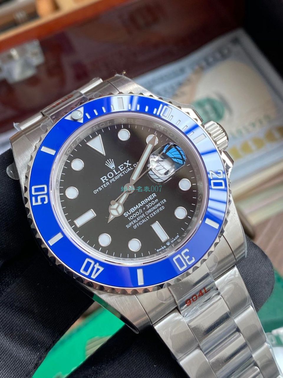 【 Video analysis 】EW Factory  Rolex 41毫米蓝水鬼一比一复刻高仿手表m126619lb-0003 wrist watch  / R688