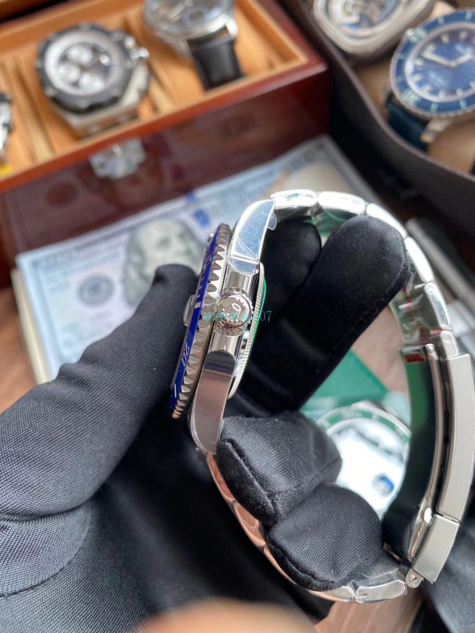 【 Video analysis 】EW Factory  Rolex 41毫米蓝水鬼一比一复刻高仿手表m126619lb-0003 wrist watch  / R688