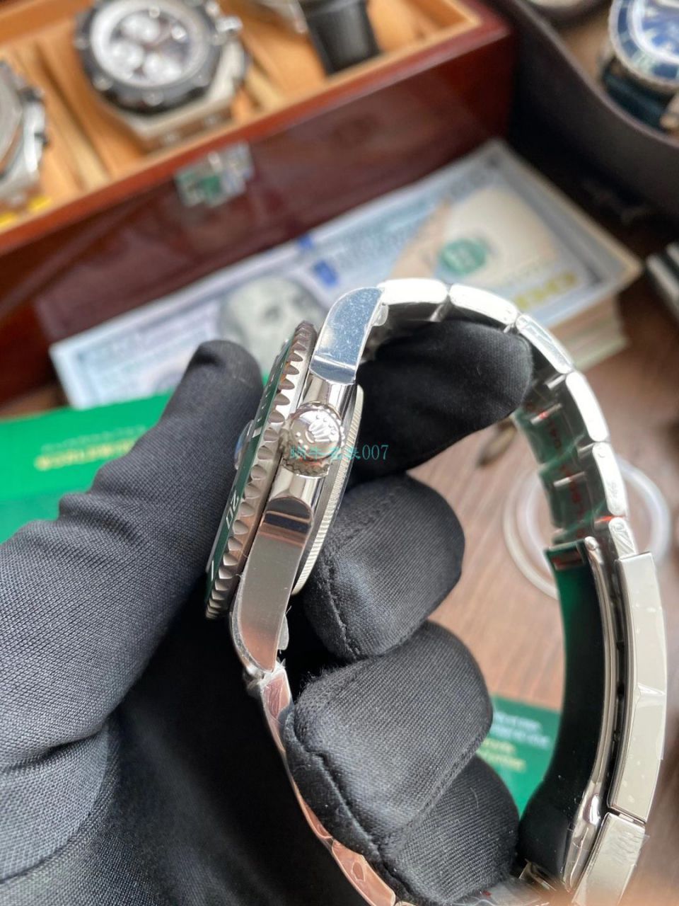  Video analysis EW Factory  Rolex 专柜新款 Submariner 1比1超A高仿手表41毫米m126610lv-0002 wrist watch  / R687