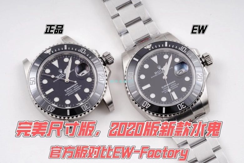  Video analysis EW Factory  Rolex 专柜新款 Submariner 1比1超A高仿手表41毫米m126610lv-0002 wrist watch  / R687
