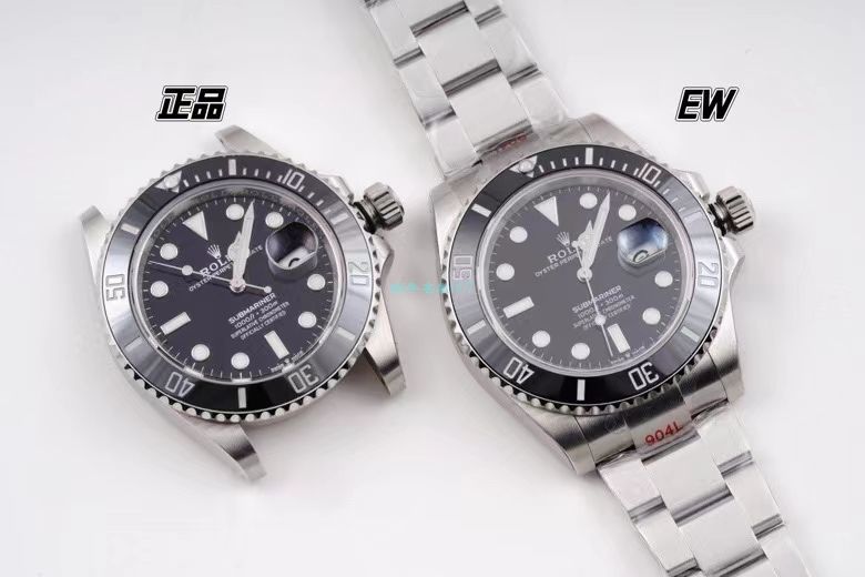  Video analysis EW Factory  Rolex 专柜新款 Submariner 1比1超A高仿手表41毫米m126610lv-0002 wrist watch  / R687