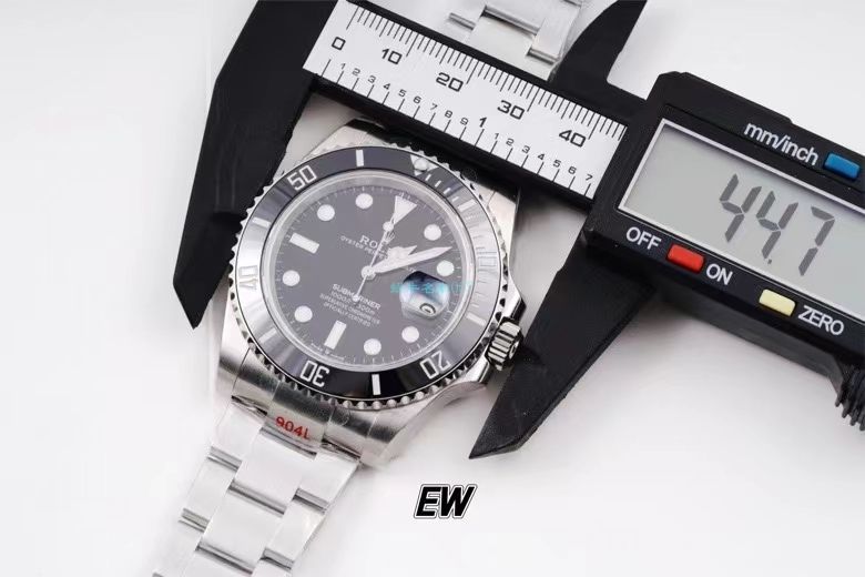  Video analysis EW Factory  Rolex 专柜新款 Submariner 1比1超A高仿手表41毫米m126610lv-0002 wrist watch  / R687