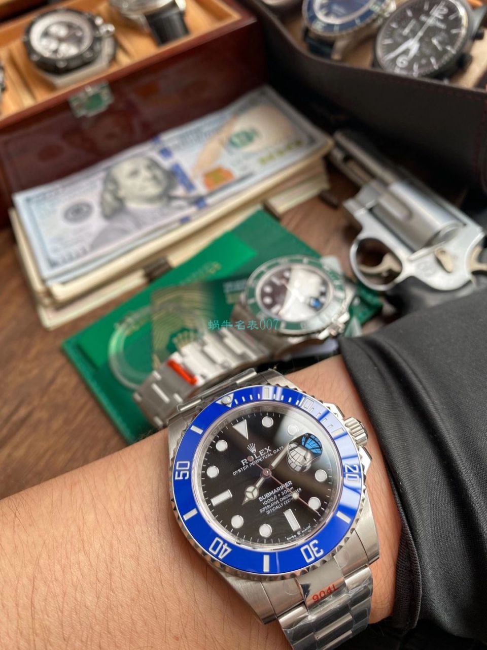  Video analysis EW Factory  Rolex 专柜新款 Submariner 1比1超A高仿手表41毫米m126610lv-0002 wrist watch  / R687