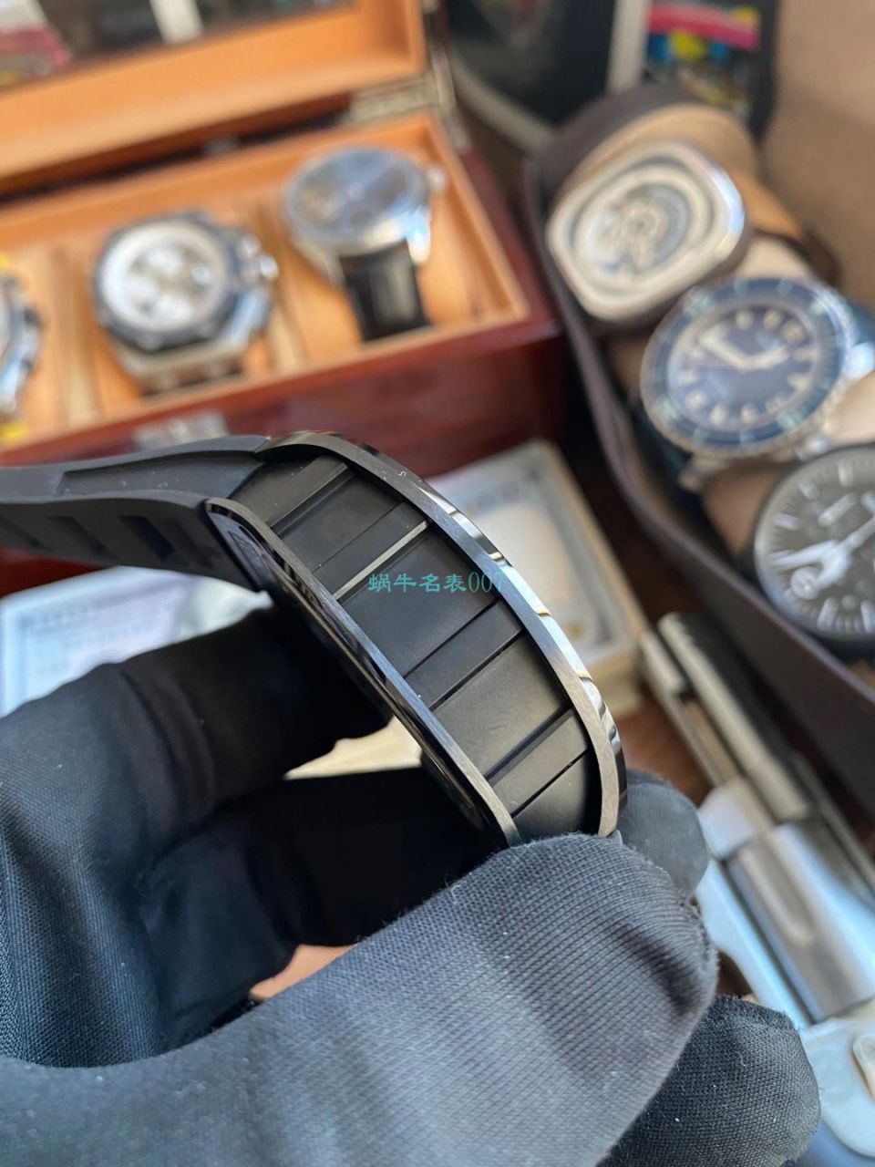 JB RICHARD MILLE RM52-01 top 复刻高仿真 Tourbillon RICHARD MILLE骷髅头 wrist watch  / JBRM52-01