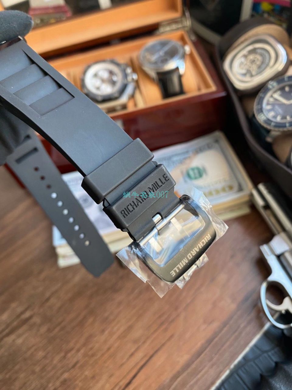 JB RICHARD MILLE RM52-01 top 复刻高仿真 Tourbillon RICHARD MILLE骷髅头 wrist watch  / JBRM52-01