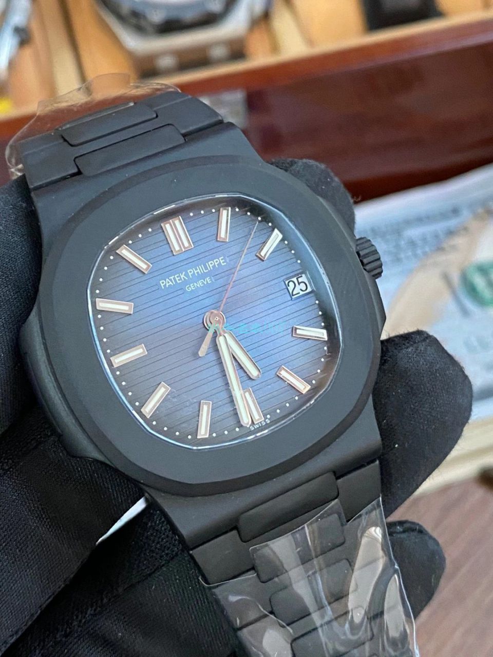 PPF Factory V4 DCL版(金刚石碳涂层 watchcase ) PATEK PHILIPPE  Nautilus 1比1超级复刻手表5711/1A-010 / BD360