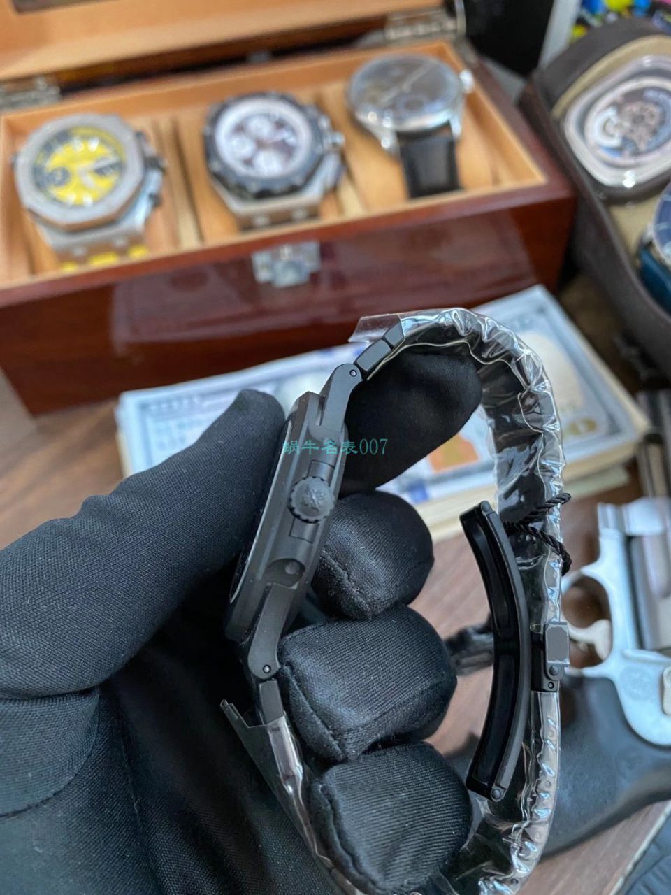 PPF Factory V4 DCL版(金刚石碳涂层 watchcase ) PATEK PHILIPPE  Nautilus 1比1超级复刻手表5711/1A-010 / BD360