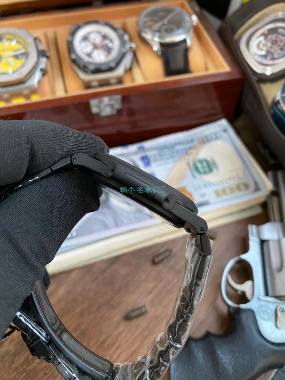 PPF Factory V4 DCL版(金刚石碳涂层 watchcase ) PATEK PHILIPPE  Nautilus 1比1超级复刻手表5711/1A-010 / BD360