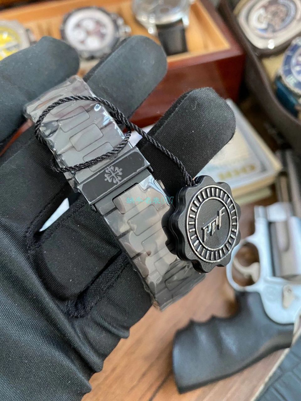 PPF Factory V4 DCL版(金刚石碳涂层 watchcase ) PATEK PHILIPPE  Nautilus 1比1超级复刻手表5711/1A-010 / BD360