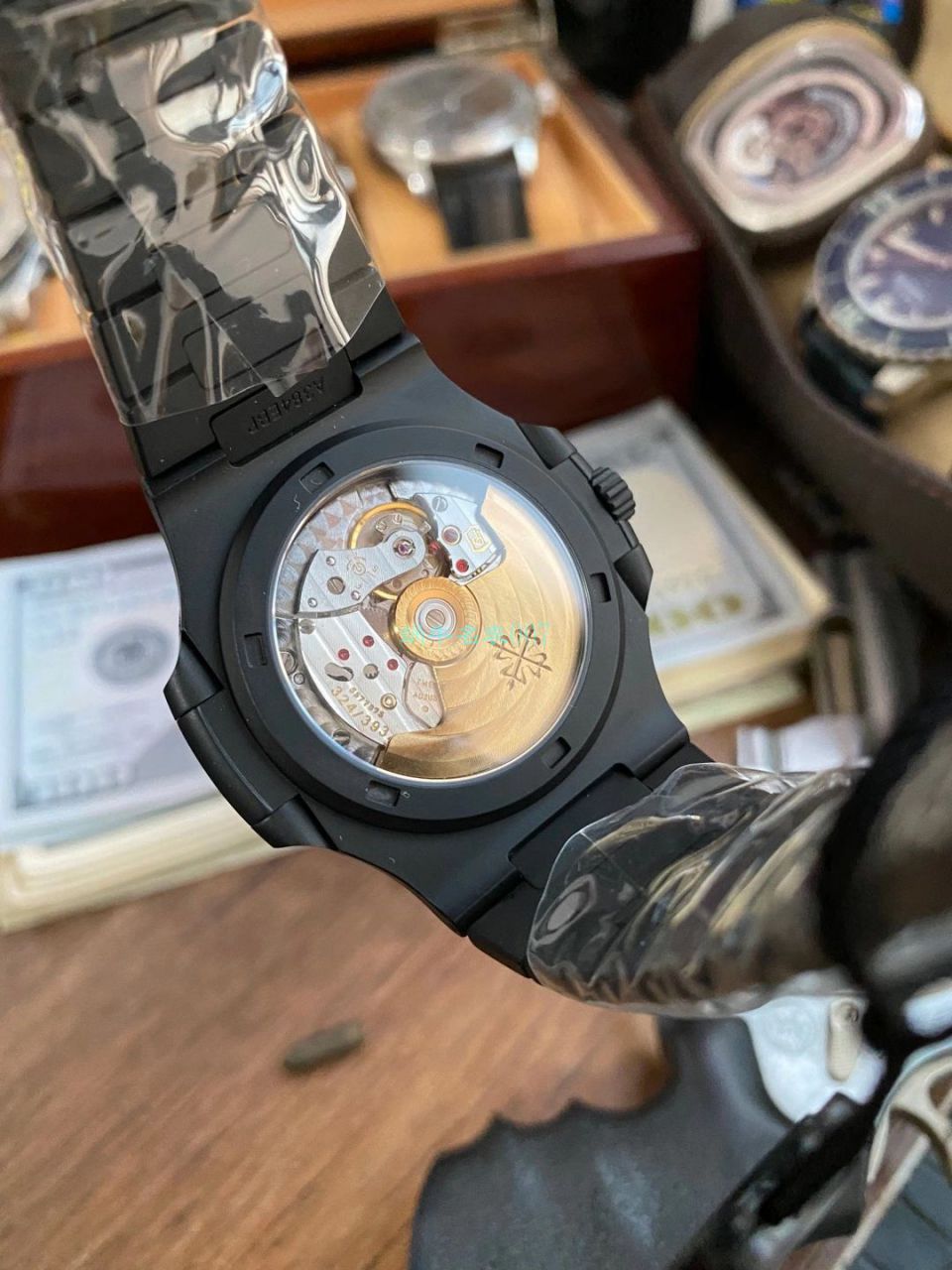 PPF Factory V4 DCL版(金刚石碳涂层 watchcase ) PATEK PHILIPPE  Nautilus 1比1超级复刻手表5711/1A-010 / BD360