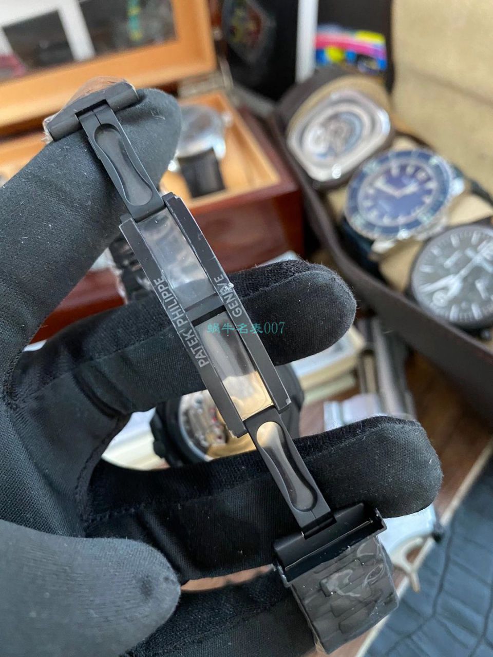 PPF Factory V4 DCL版(金刚石碳涂层 watchcase ) PATEK PHILIPPE  Nautilus 1比1超级复刻手表5711/1A-010 / BD360