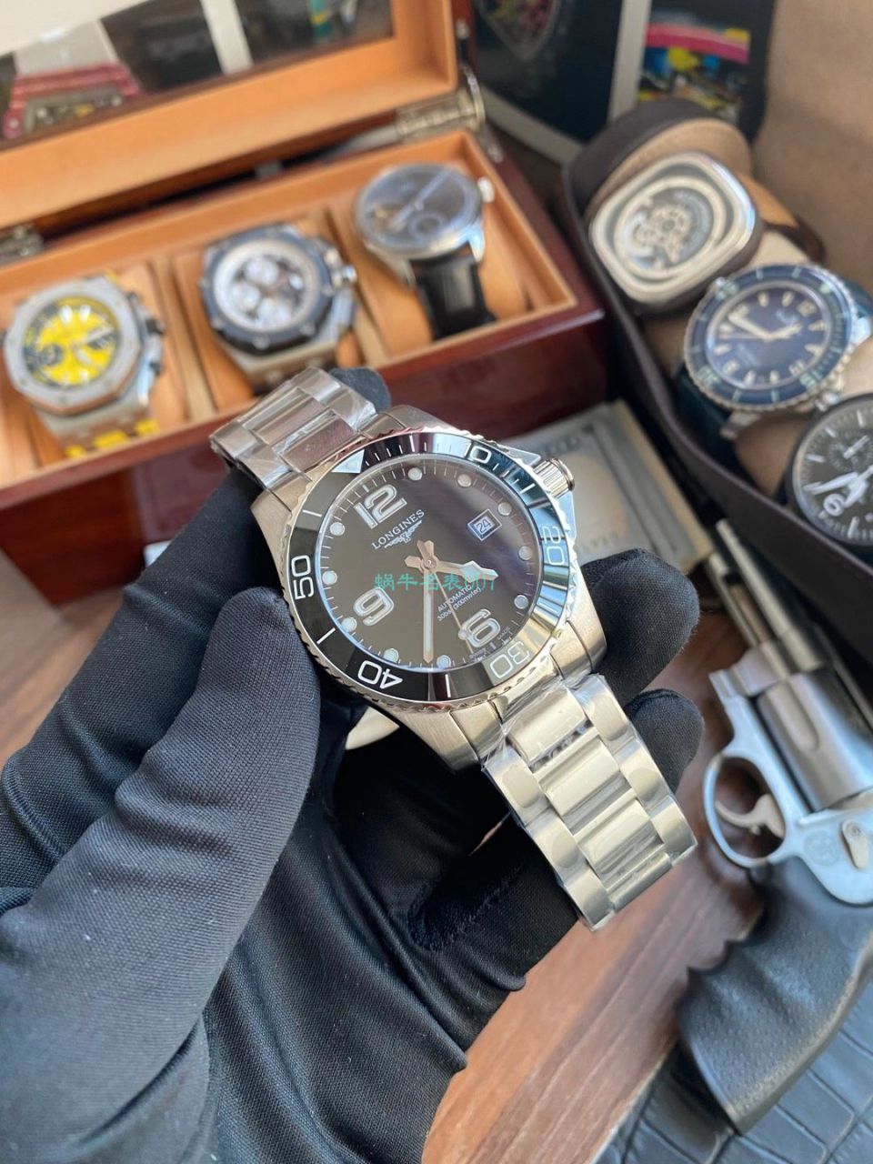 ZF Factory  Longines 康卡斯一比一 top 复刻高仿手表L3.642.4.56.6 wrist watch  / L171