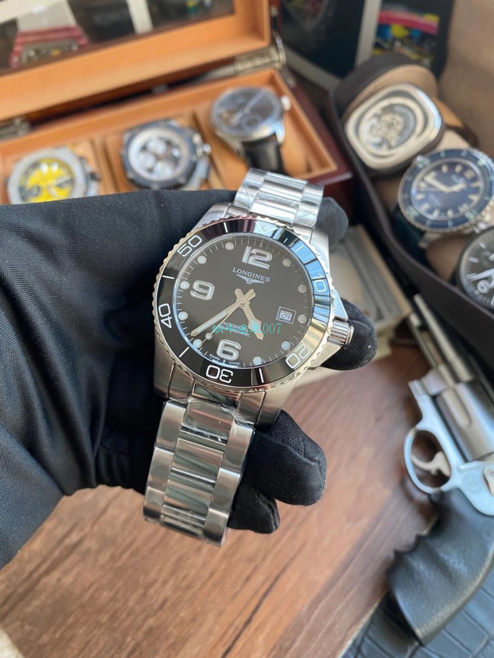 ZF Factory  Longines 康卡斯一比一 top 复刻高仿手表L3.642.4.56.6 wrist watch  / L171