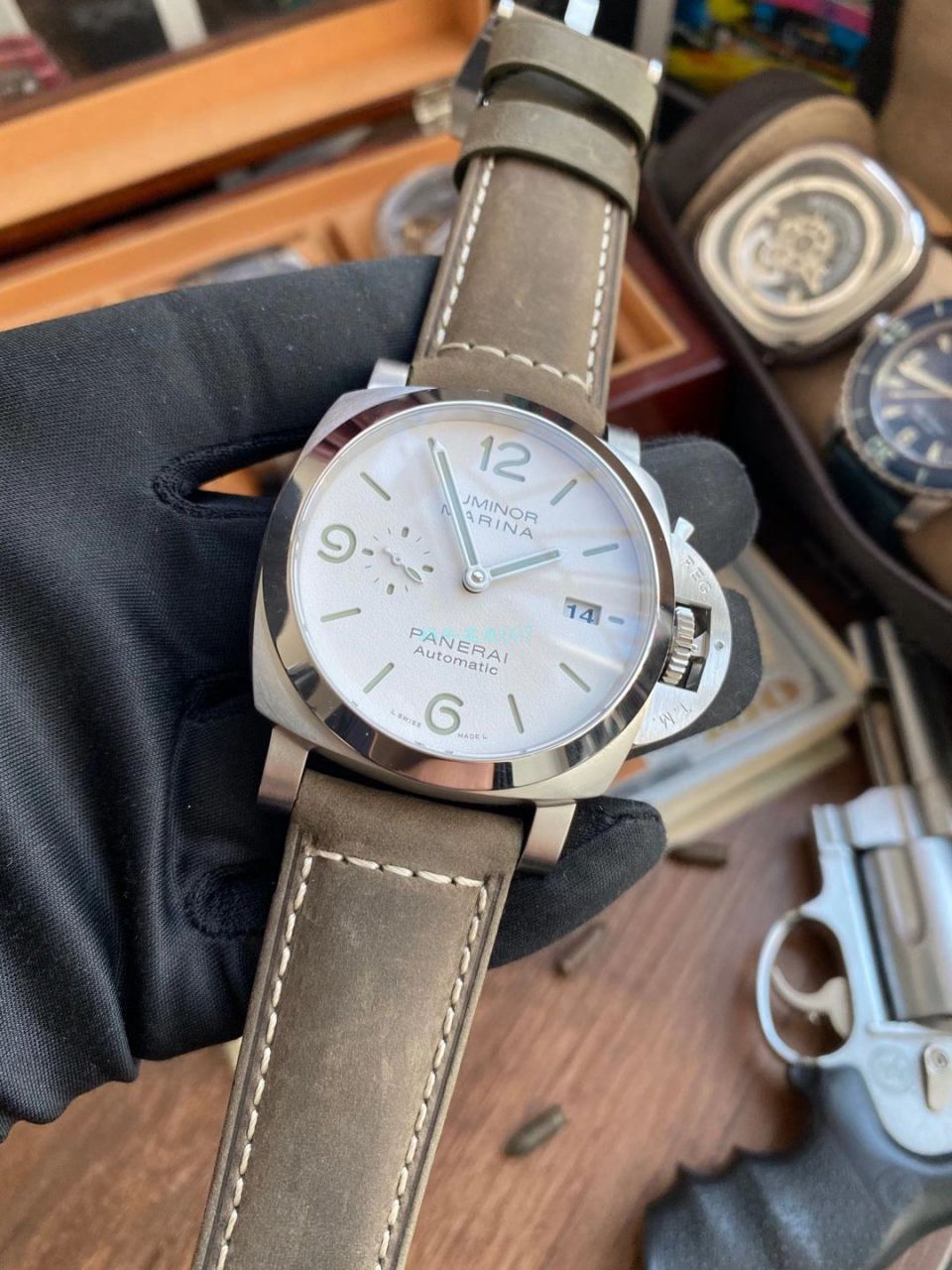 VS新品Panerai 首款“白马王子”44毫米PAM01314一比一超A高仿手表 / VSPAM01314