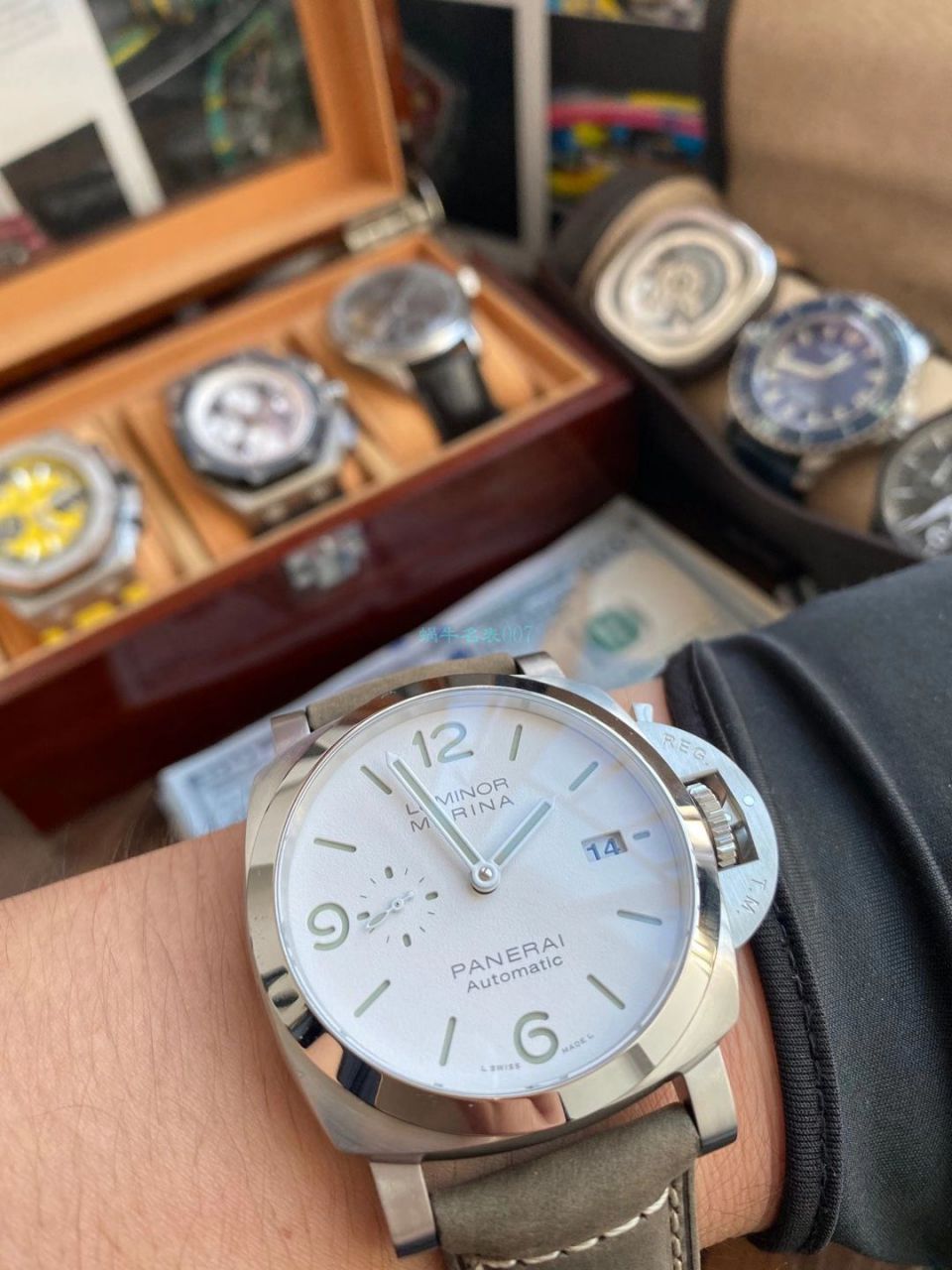 VS新品Panerai 首款“白马王子”44毫米PAM01314一比一超A高仿手表 / VSPAM01314