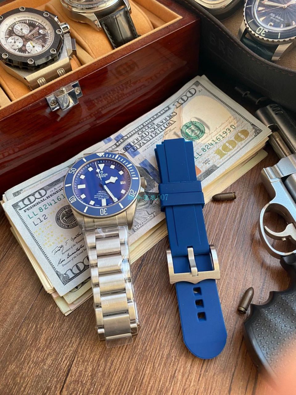 XF Factory  Tudor 蓝色战斧一比一超A高仿手表PELAGOS系列25600TB wrist watch  / DT076