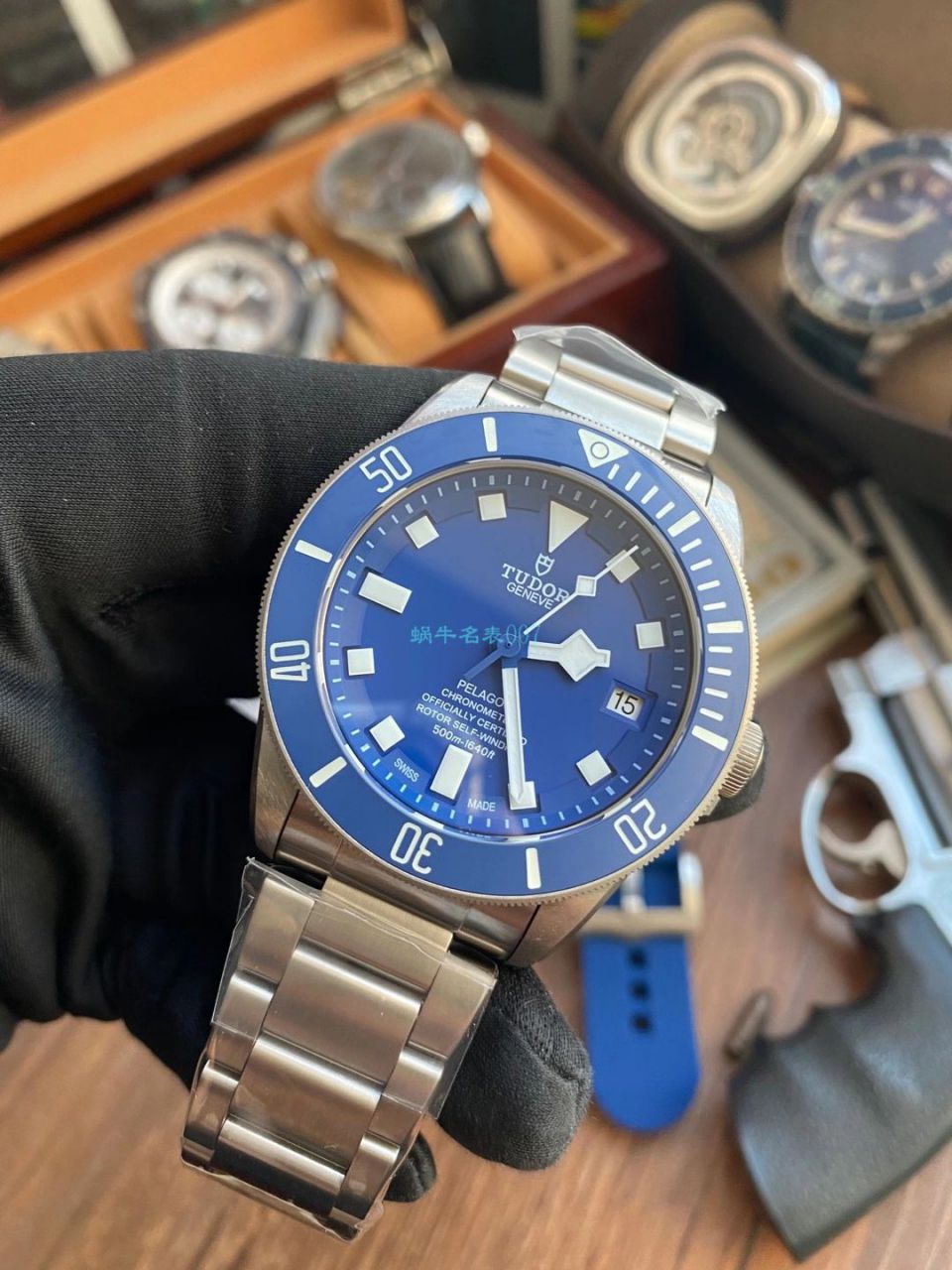XF Factory  Tudor 蓝色战斧一比一超A高仿手表PELAGOS系列25600TB wrist watch  / DT076