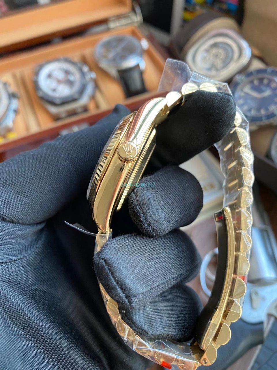  Rolex 特别版极简 Day-Date 型day-date top 复刻高仿无字天书 wrist watch  / R691