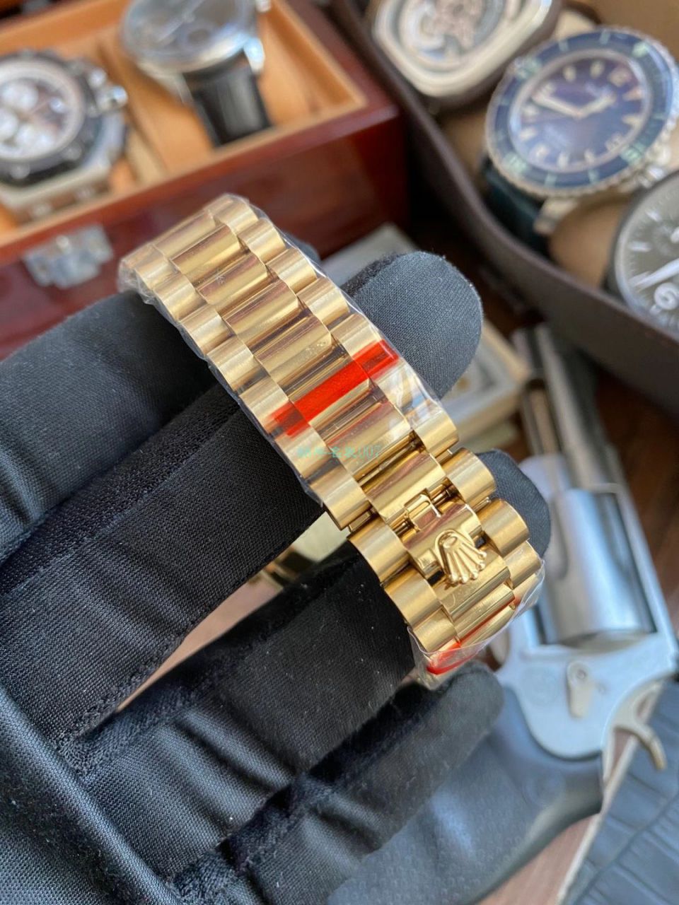  Rolex 特别版极简 Day-Date 型day-date top 复刻高仿无字天书 wrist watch  / R691