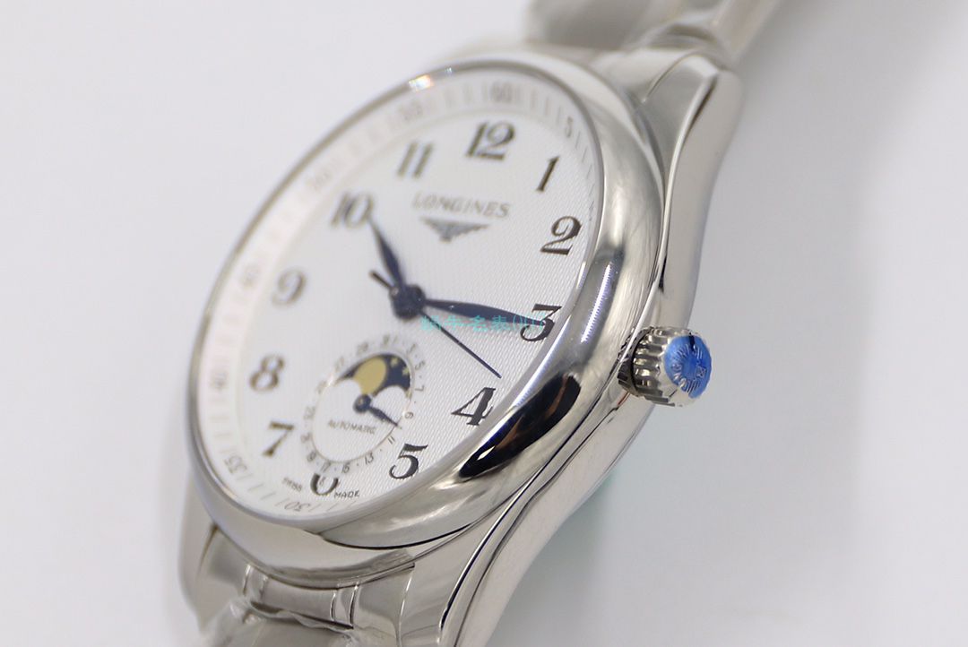 GS Factory  top 复刻高仿 Longines 名匠L2.909.4.78.3月相 wrist watch  / L163
