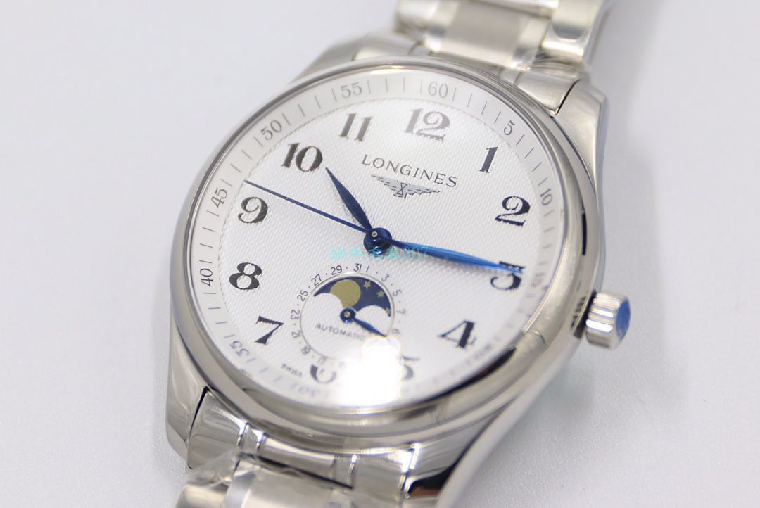 GS Factory  top 复刻高仿 Longines 名匠L2.909.4.78.3月相 wrist watch  / L163