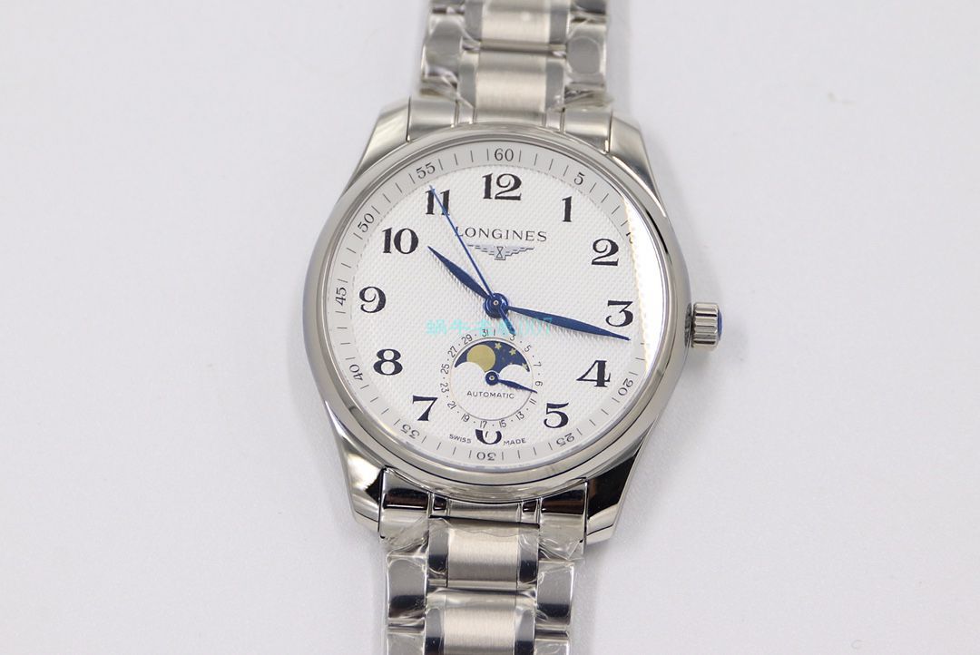 GS Factory  top 复刻高仿 Longines 名匠L2.909.4.78.3月相 wrist watch  / L163